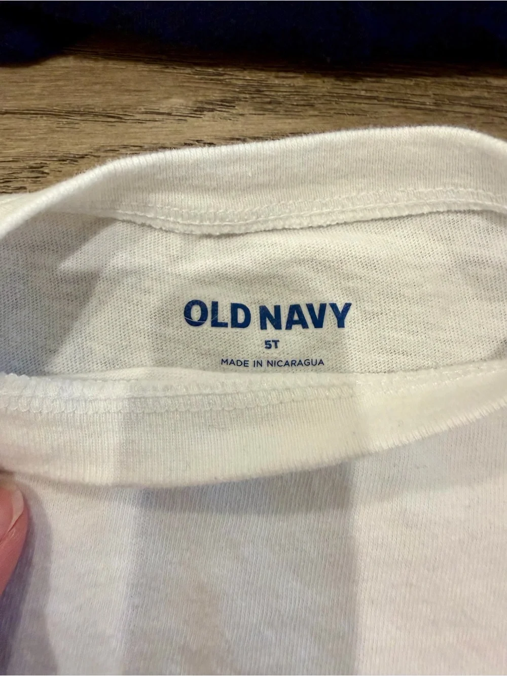 Old Navy White Long-Sleeve Tee for Kids